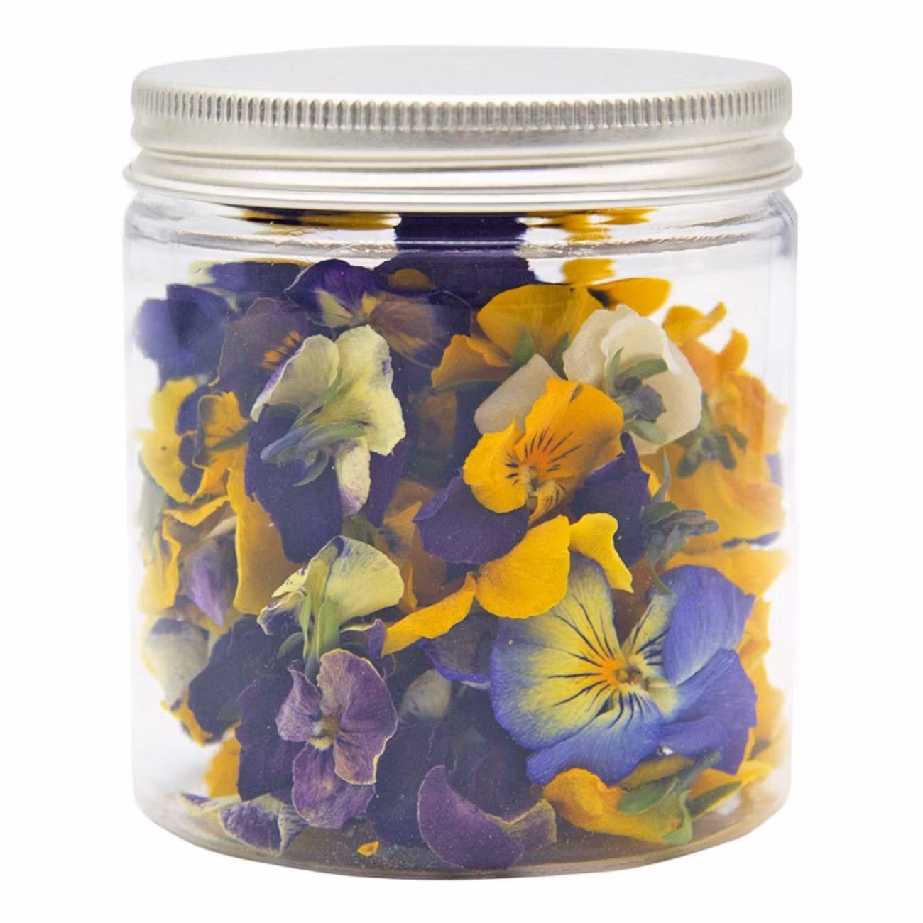 Ätbara Blommor Torkade Penséer