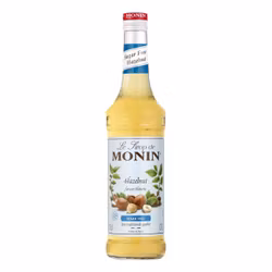 Monin Sockerfri Hazelnut Syrup