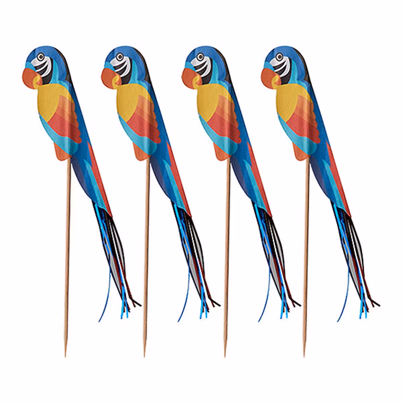 Cocktailpinnar Papegoja