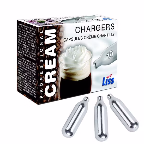 Patroner till gräddsifon