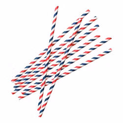 Papperssugrör Norska Flaggan