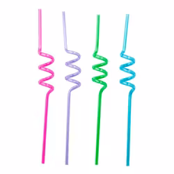 Återanvändbara Sugrör Flerfärgade