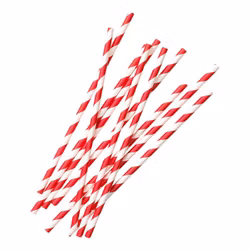 Papperssugrör Danska Flaggan