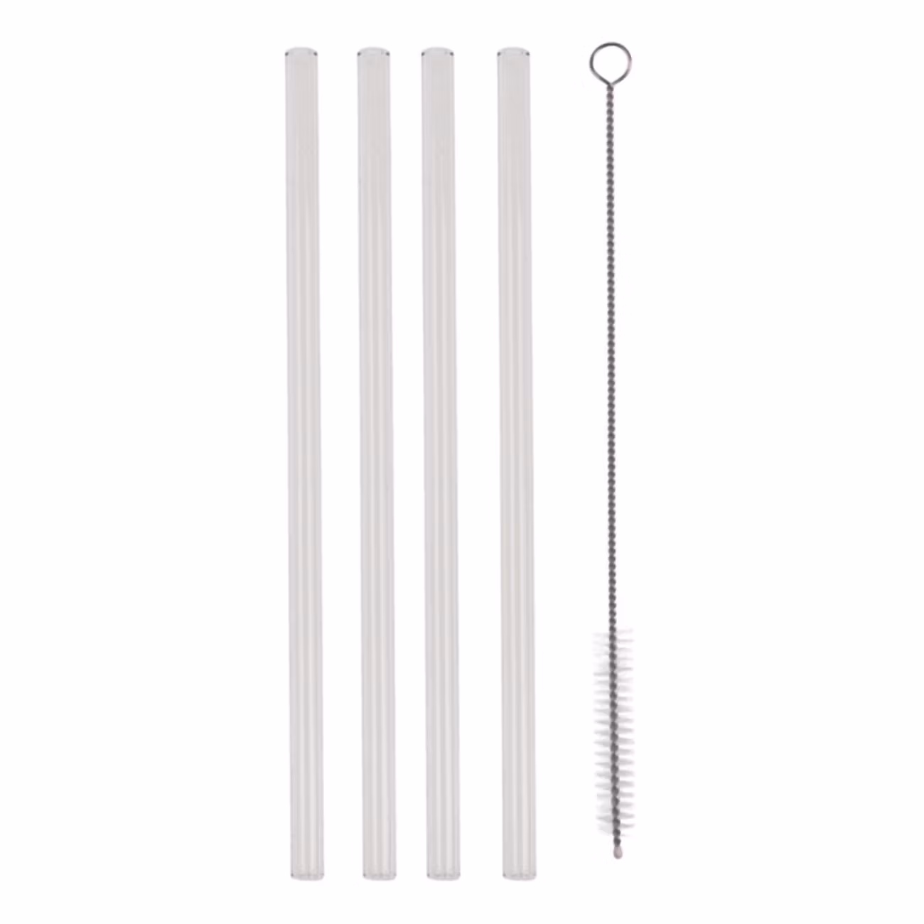 Sugrör i Glas med Borste