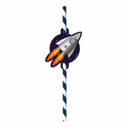 Papperssugrör Space Party