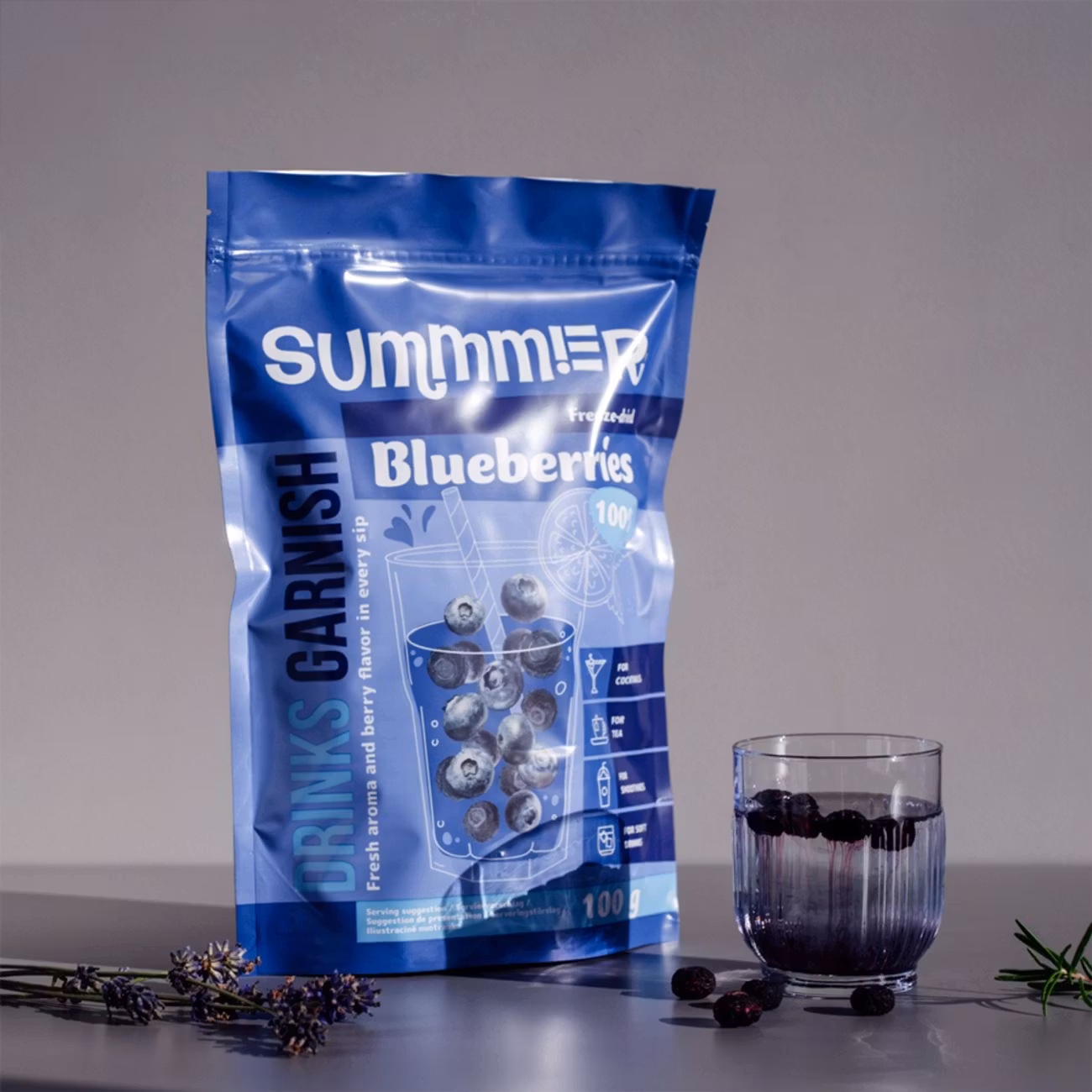 Frystorkade Blåbär