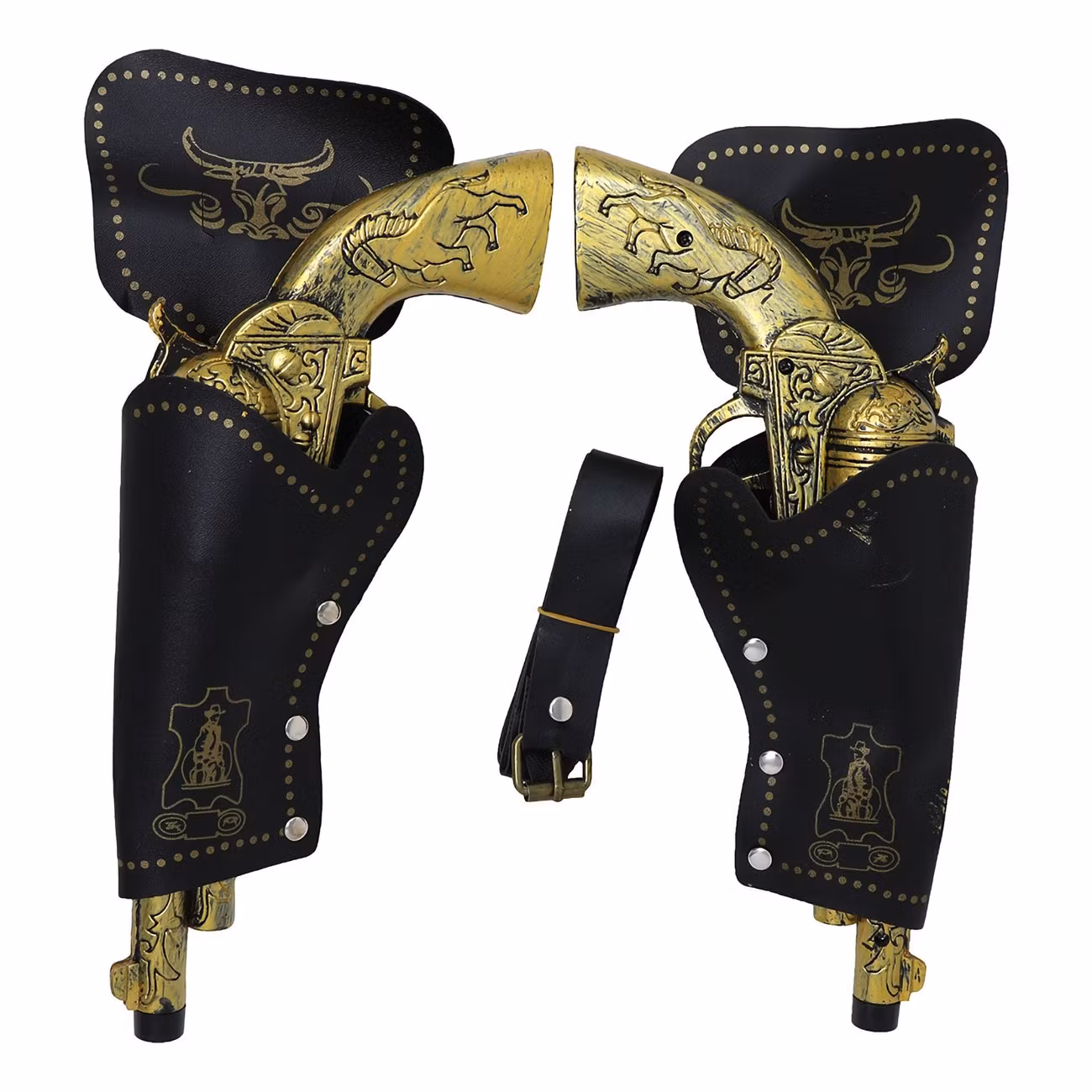 Dubbelhölster med Pistol