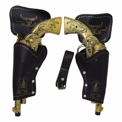 Dubbelhölster med Pistol