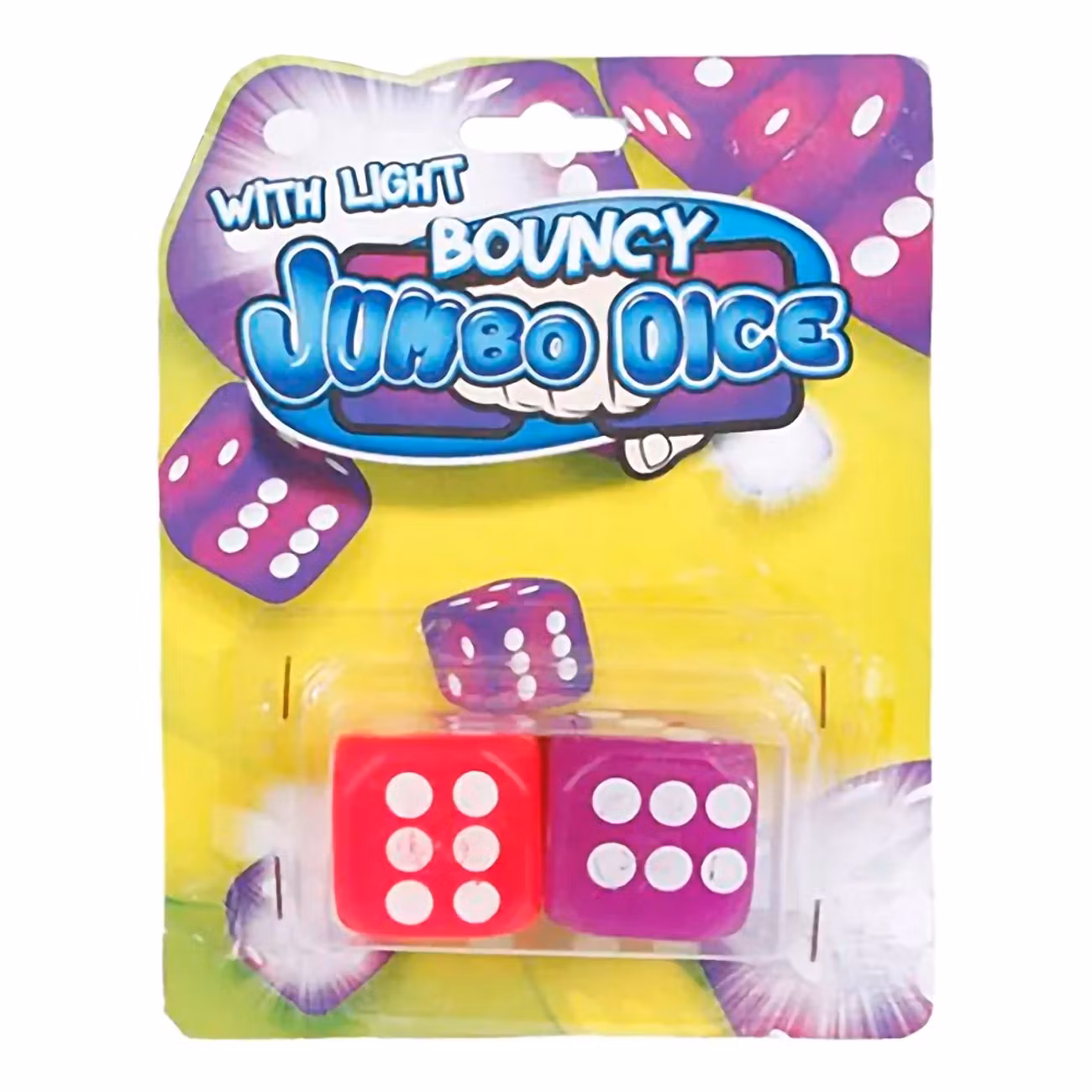 Tärningar Jumbo med Ljus