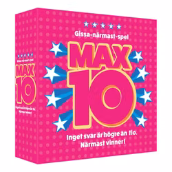 Max 10 Gissa-närmast-spel