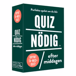 Quiznödig - Efter middagen