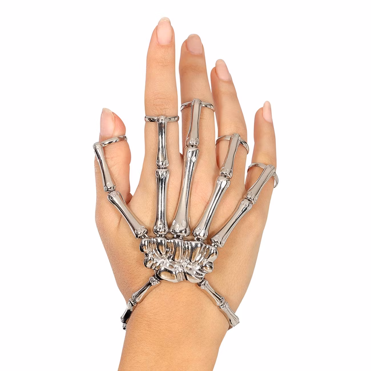 Handsmycke Skelett Silver