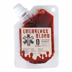 Blodpåsar med Fejkblod