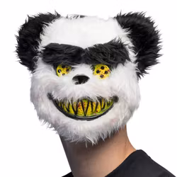 Mask Plysch Läskig Panda