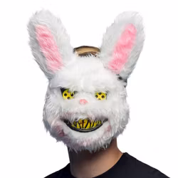 Mask Plysch Läskig Kanin
