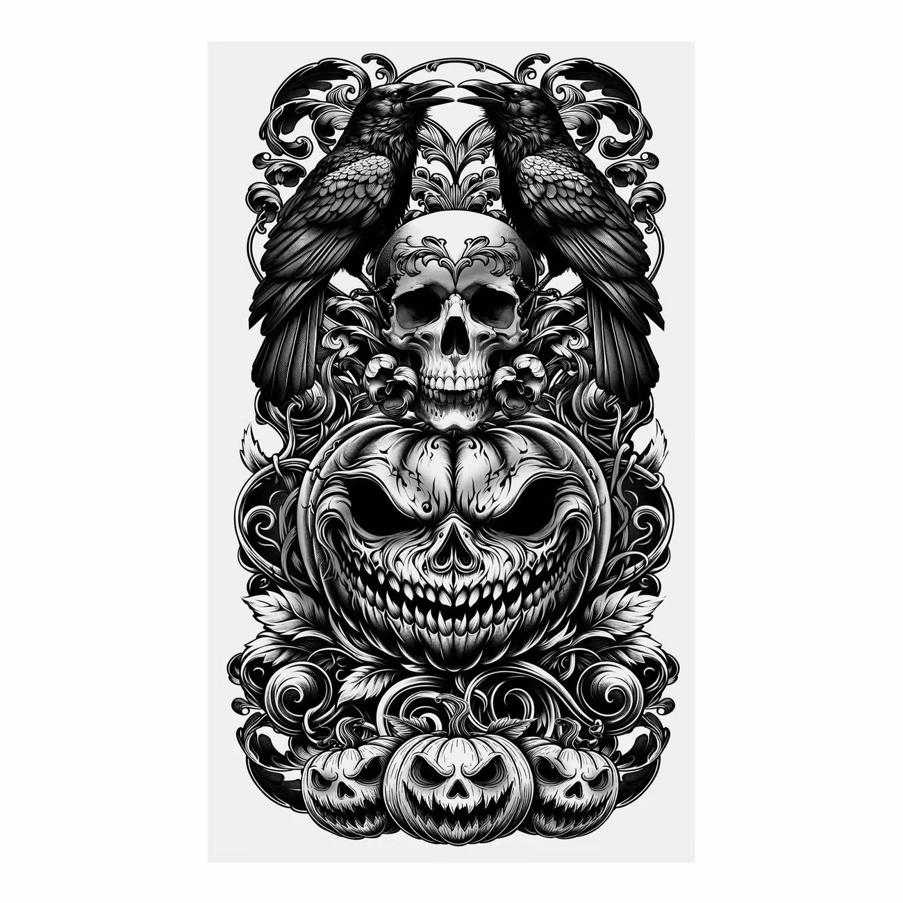 Tatuering Killer Pumpkin