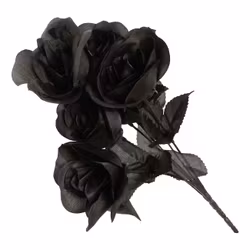 Konstgjord Blombukett Svart