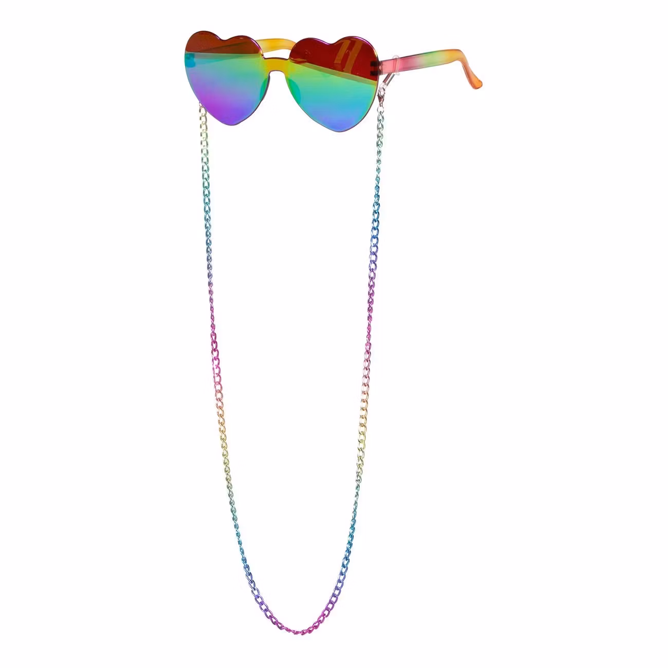 Hjärtglasögon med Kedja