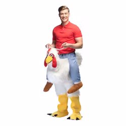 Ridande Höna Maskeraddräkt