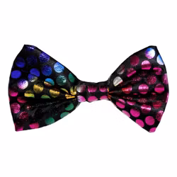 Fluga Svart med Prickar