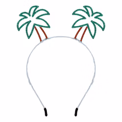 Diadem Palmer Pärlor