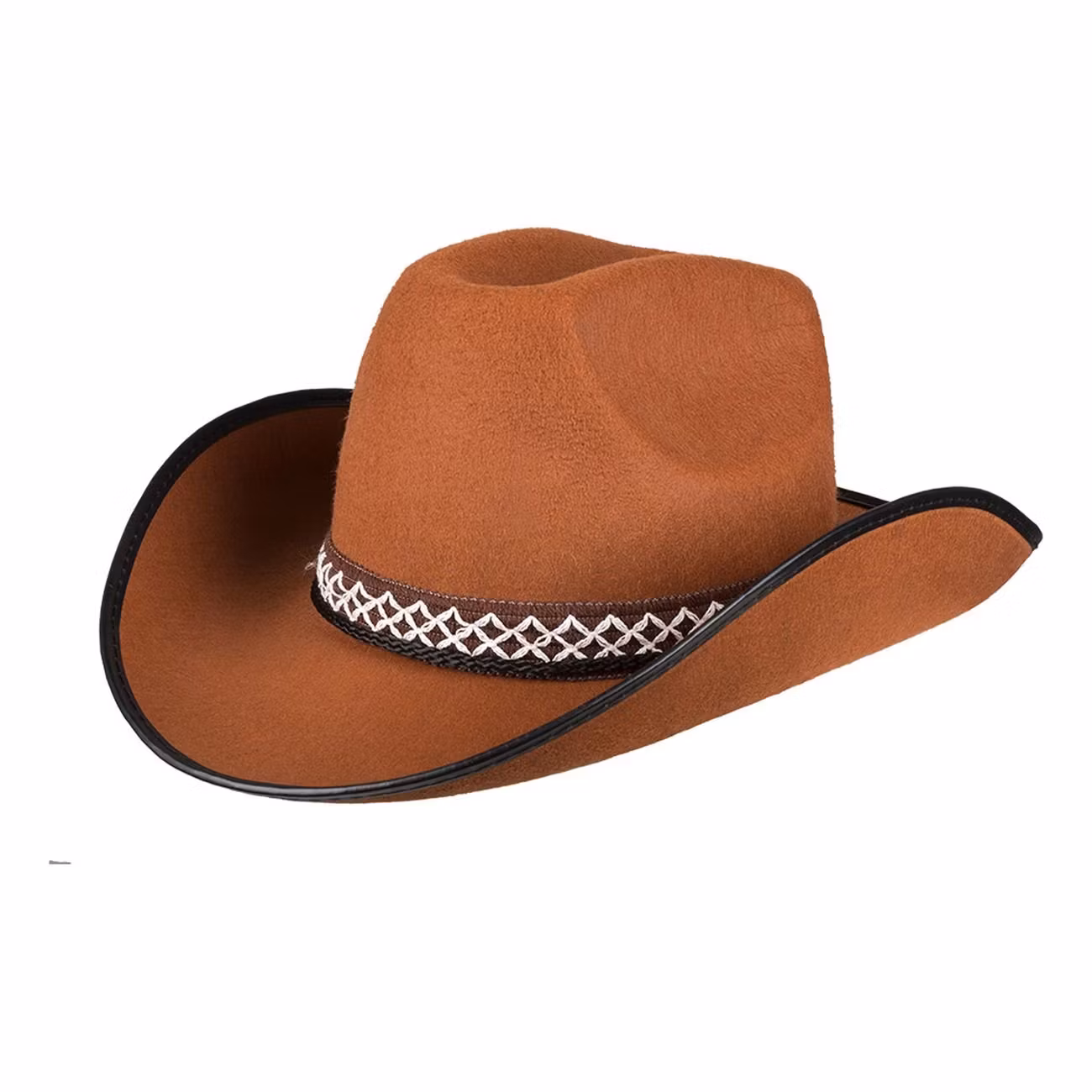 Cowboyhatt Brun för Barn