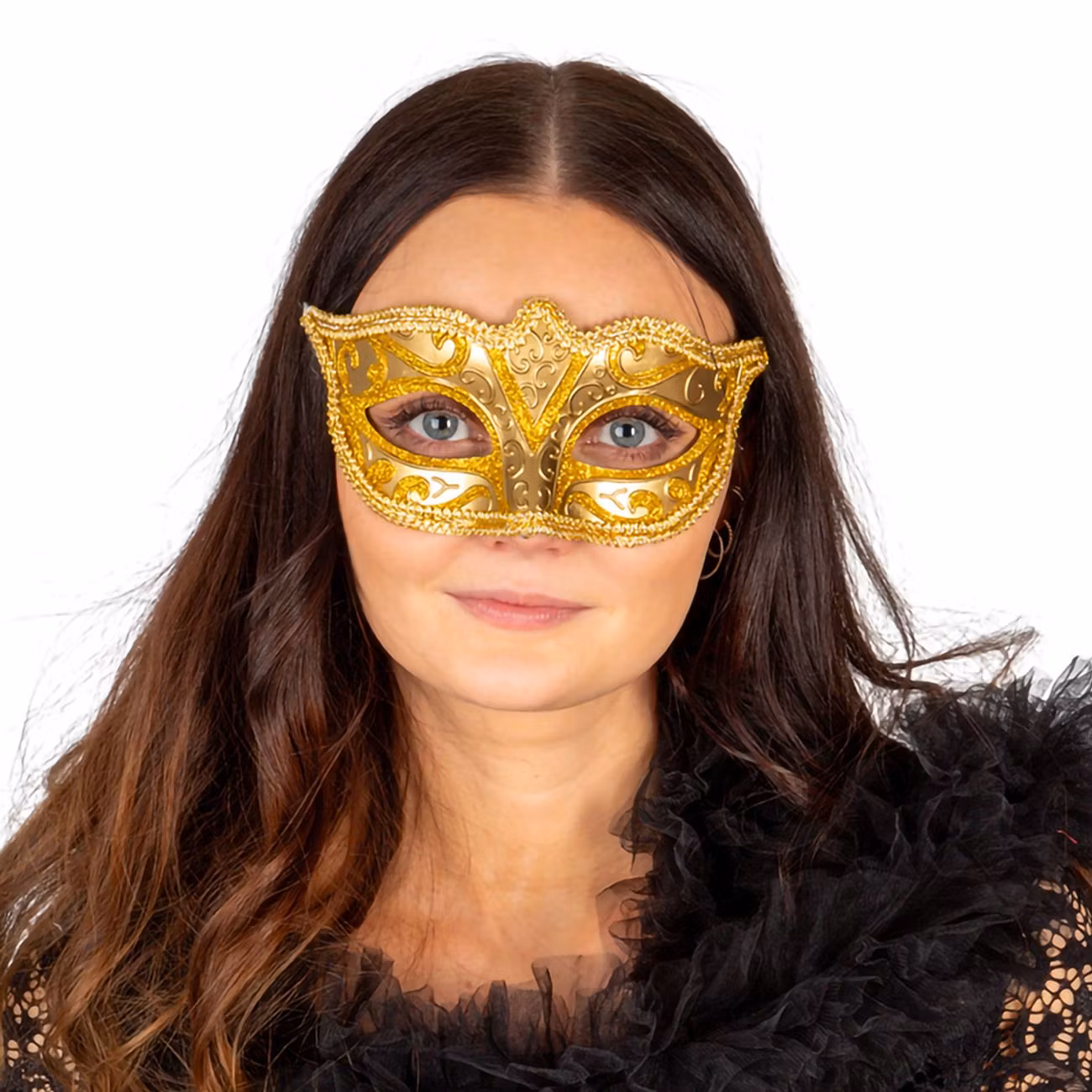 Ögonmask Venetian Guld