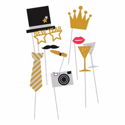 Fotoprops Kit Golden Wishes