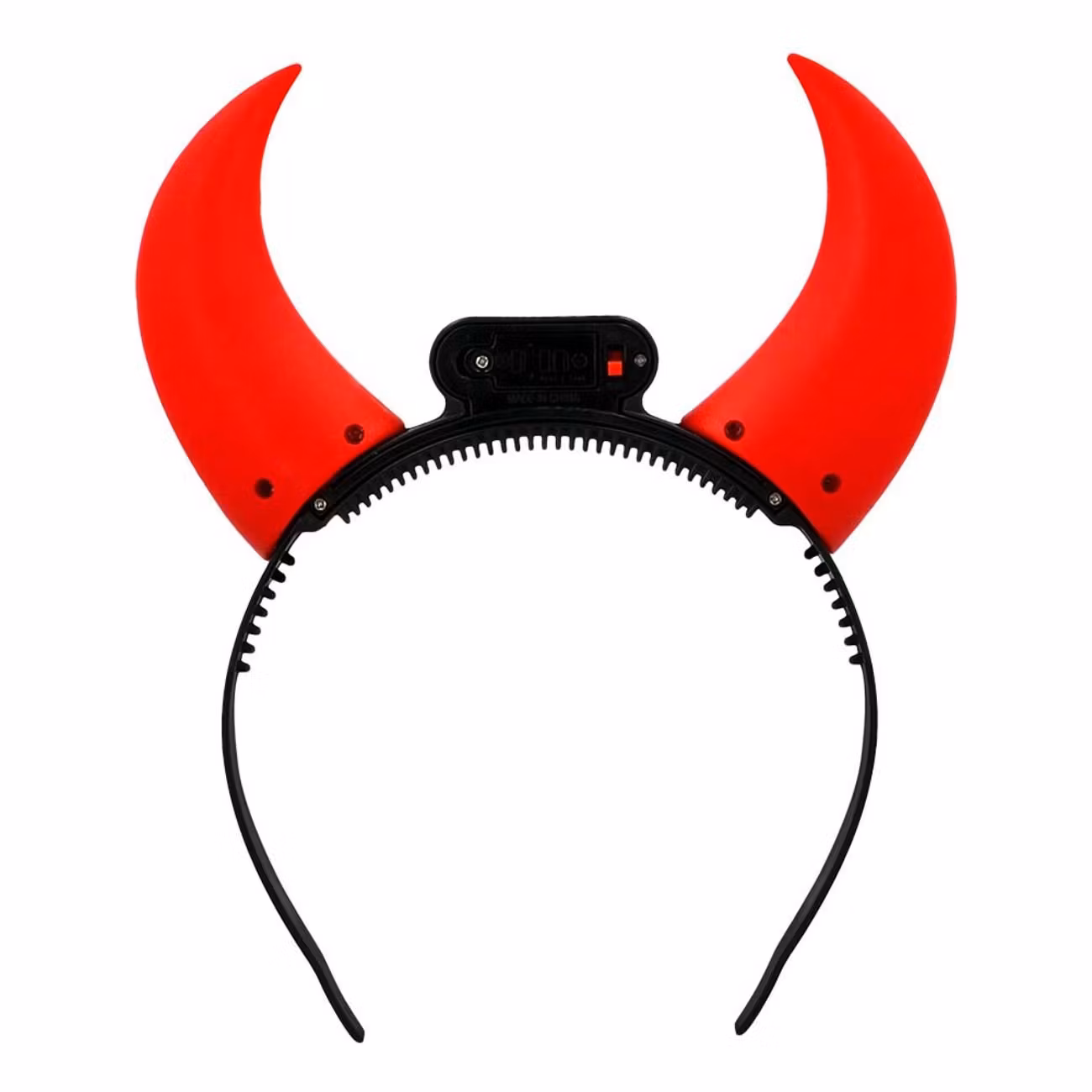 LED Diadem Djävulshorn