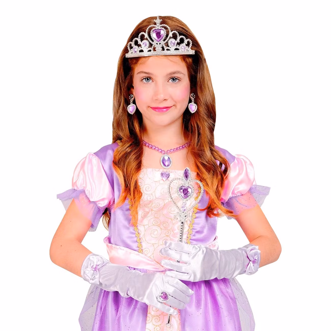 Prinsessa Tillbehörskit Lila för Barn