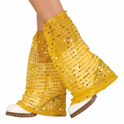 Benvärmare med Guldpaljetter