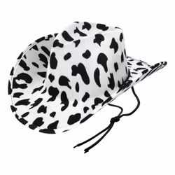 Cowboyhatt med Komönster