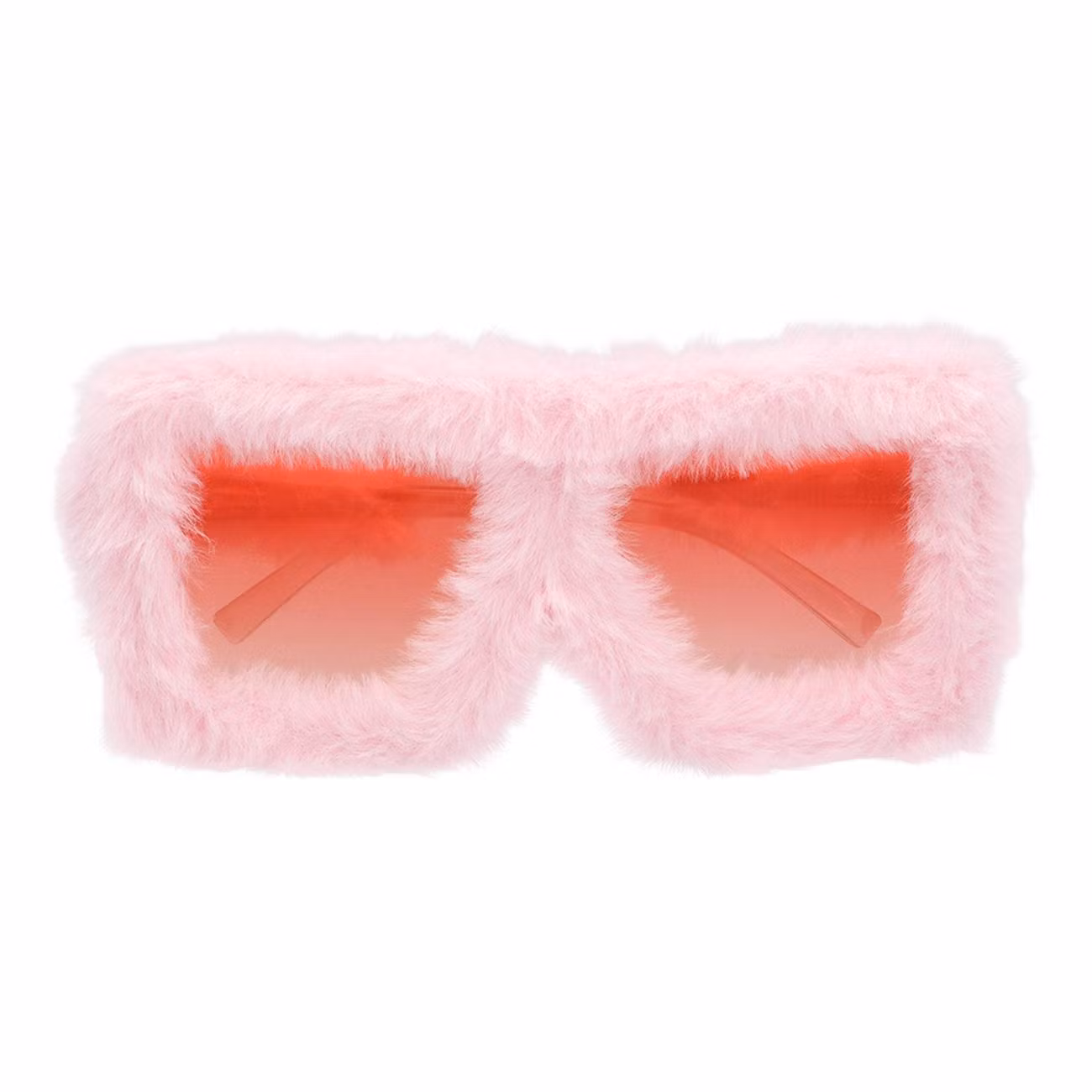 Glasögon Fluffiga Rosa