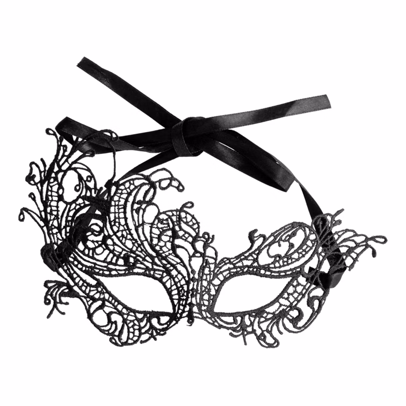 Svart Ögonmask i Spets