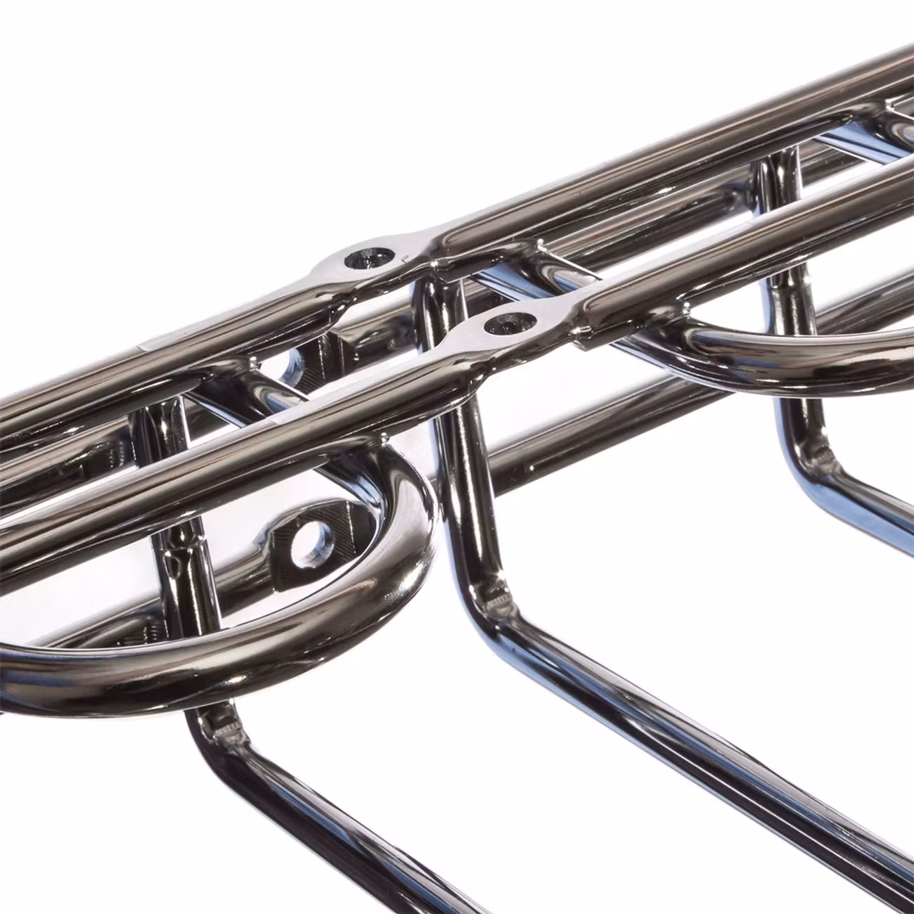 Väggmonterat Vinglasrack Krom