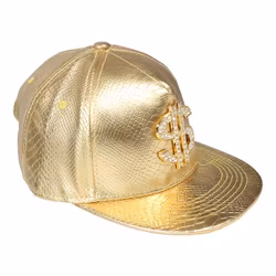 Keps Guld med Dollartecken