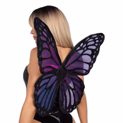 Vingar Fjäril Lila Iridescent Deluxe