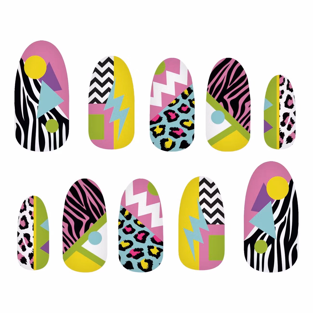 80-tal Aprés Ski Lösnaglar