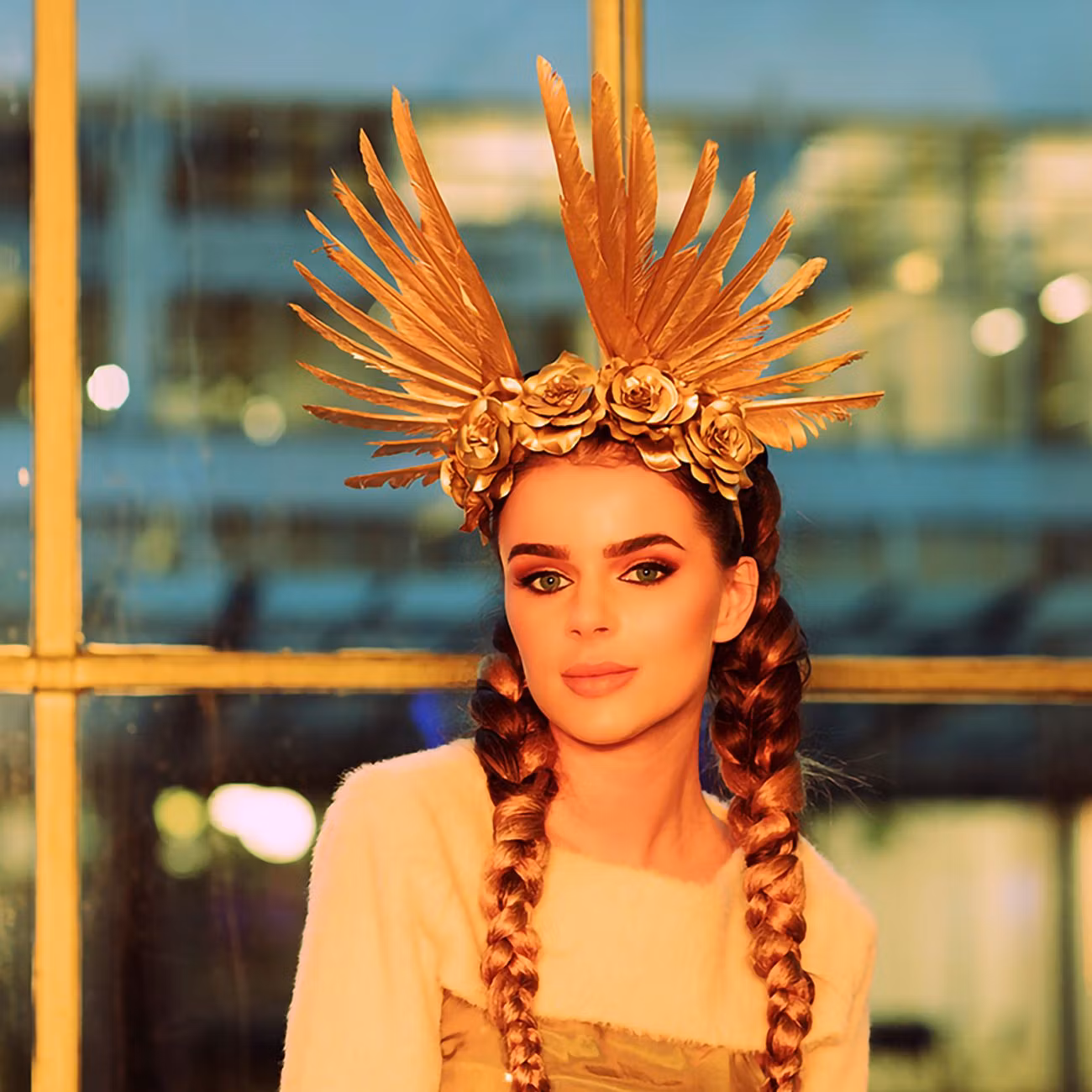 Diadem Holografisk Krona Stella