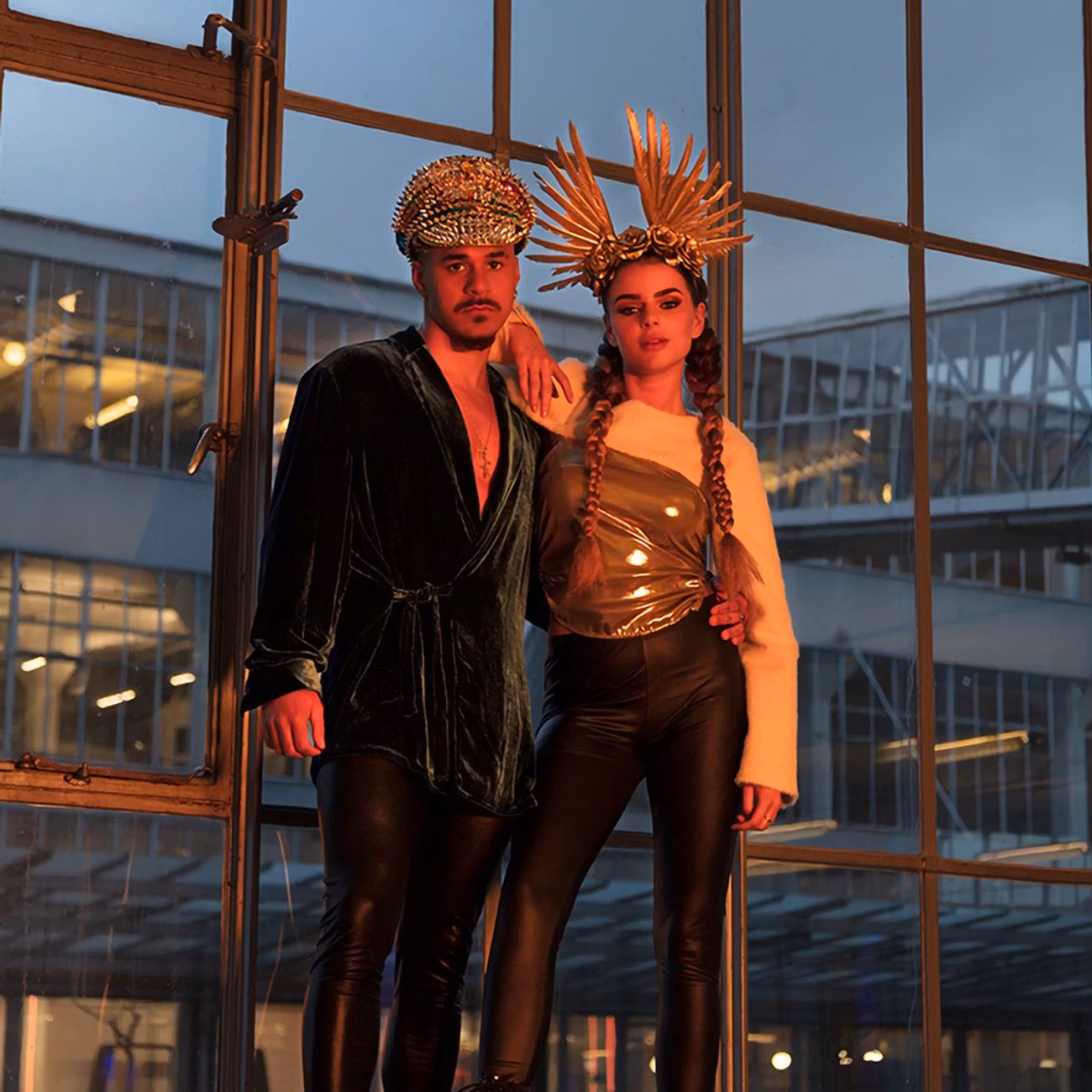 Diadem Holografisk Krona Stella