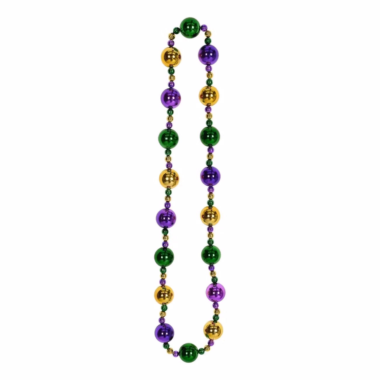 Extra Stora Mardi Gras Halsband