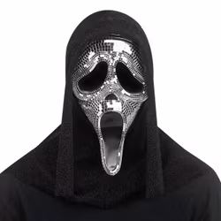 Scream Ghost Face Mirror Mask