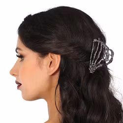 Hårklämma Skeletthand