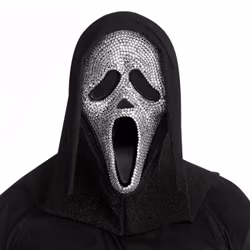 Scream Ghost Face Bling Mask