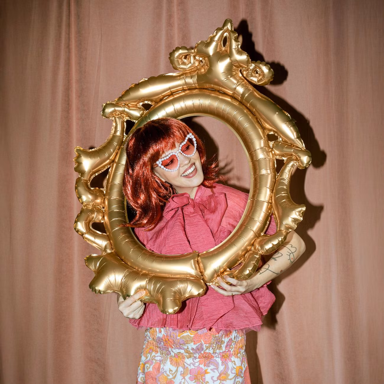 Folieballong Selfieram Antik