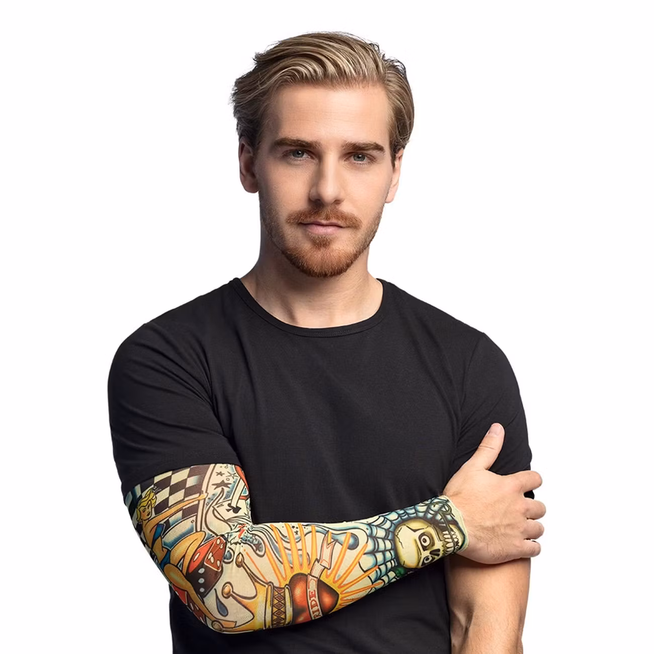 Tatueringsärm Gambler