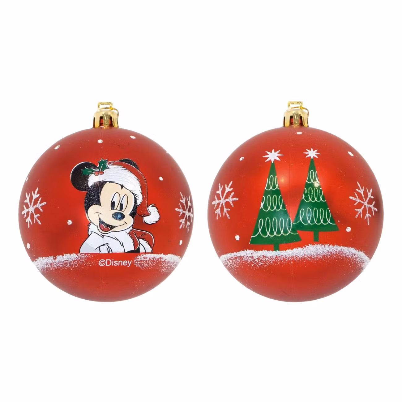 Julgranskulor Musse Pigg