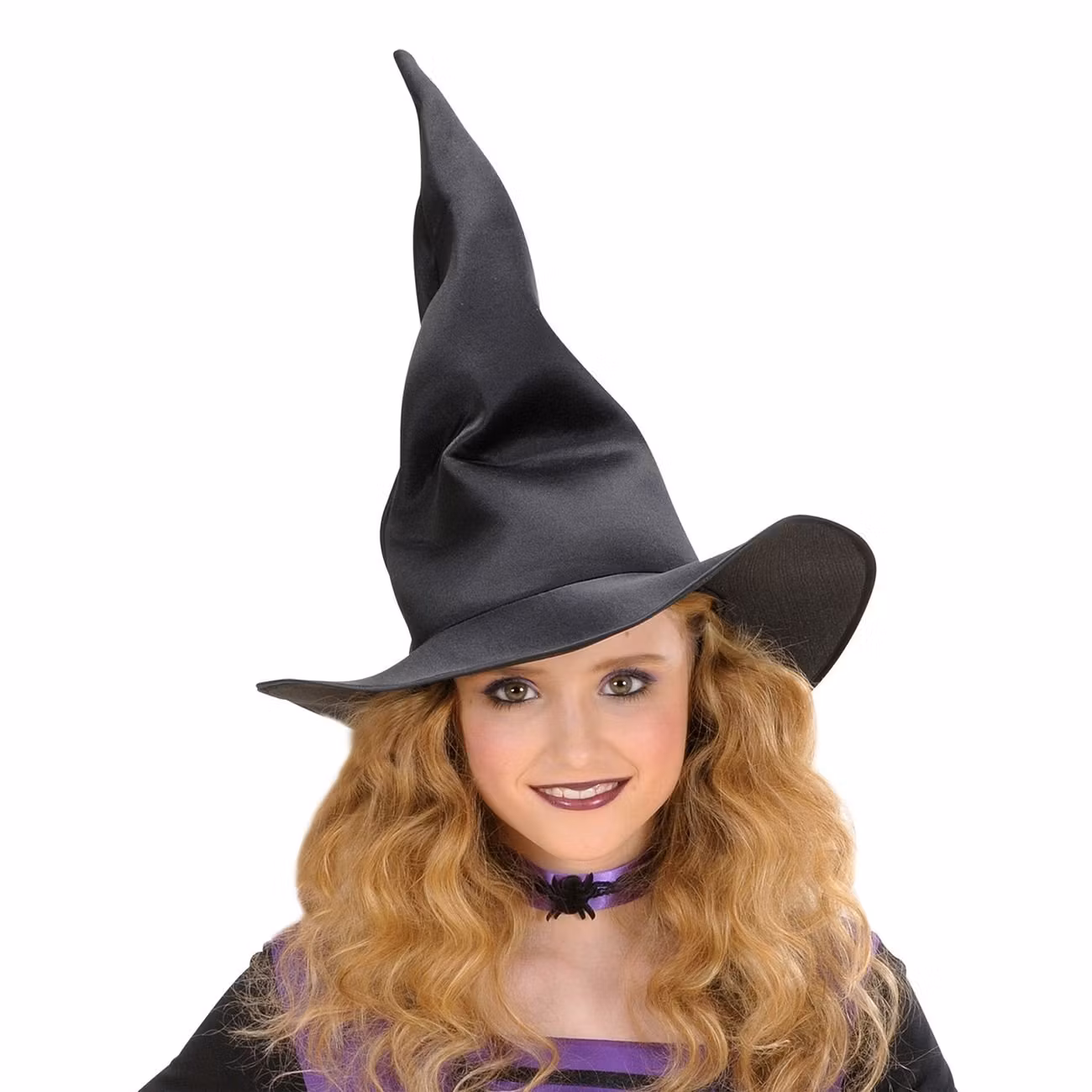 Svart Häxhatt Böjbar