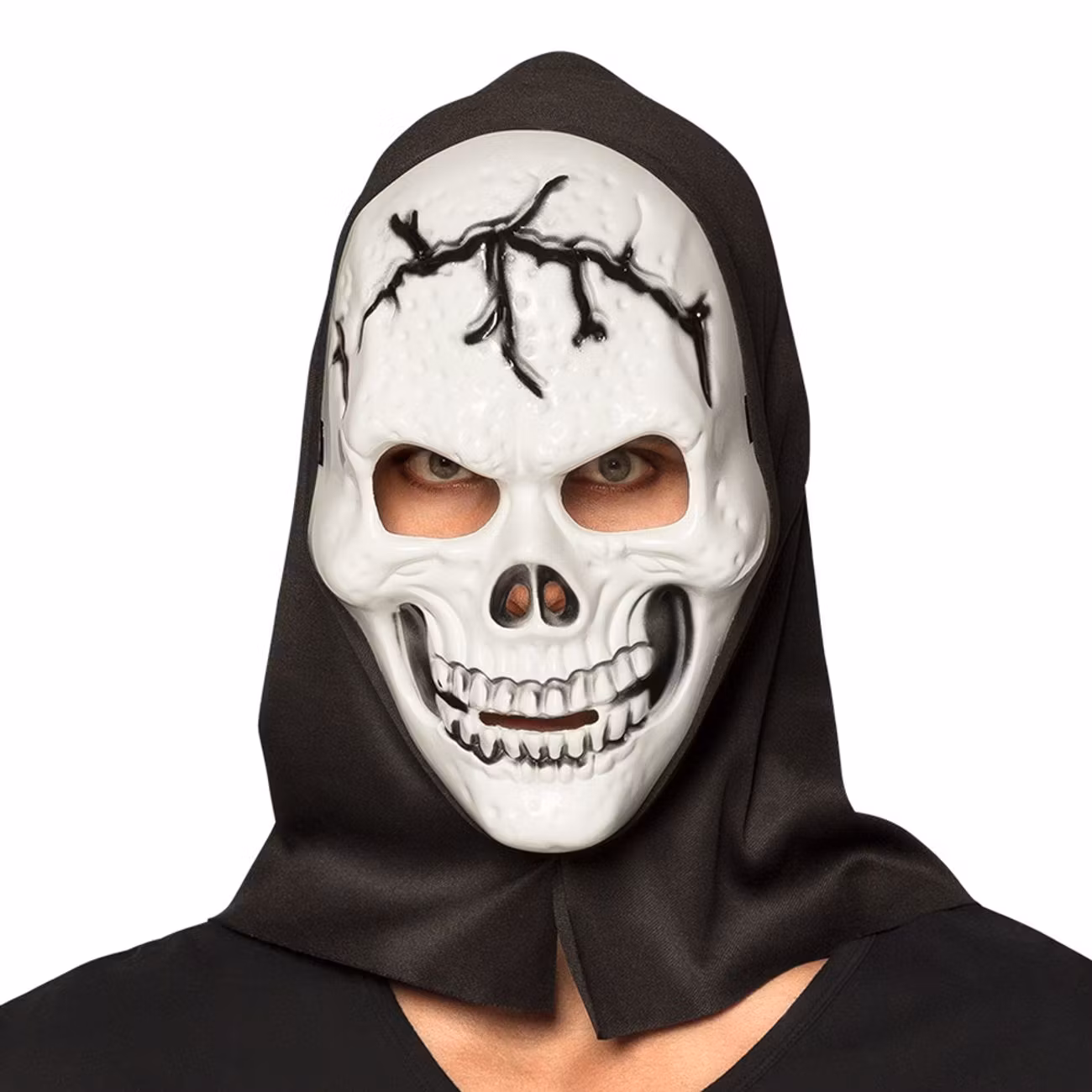 Dödskallemask med Huva