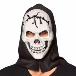 Dödskallemask med Huva